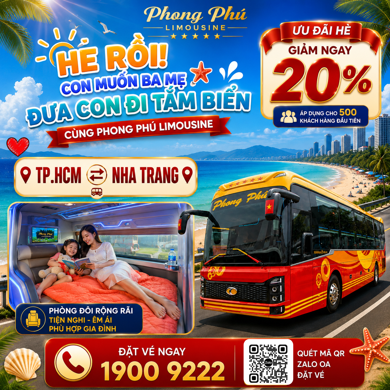 Khai Trương Tuyến Sài Gòn – Nha Trang